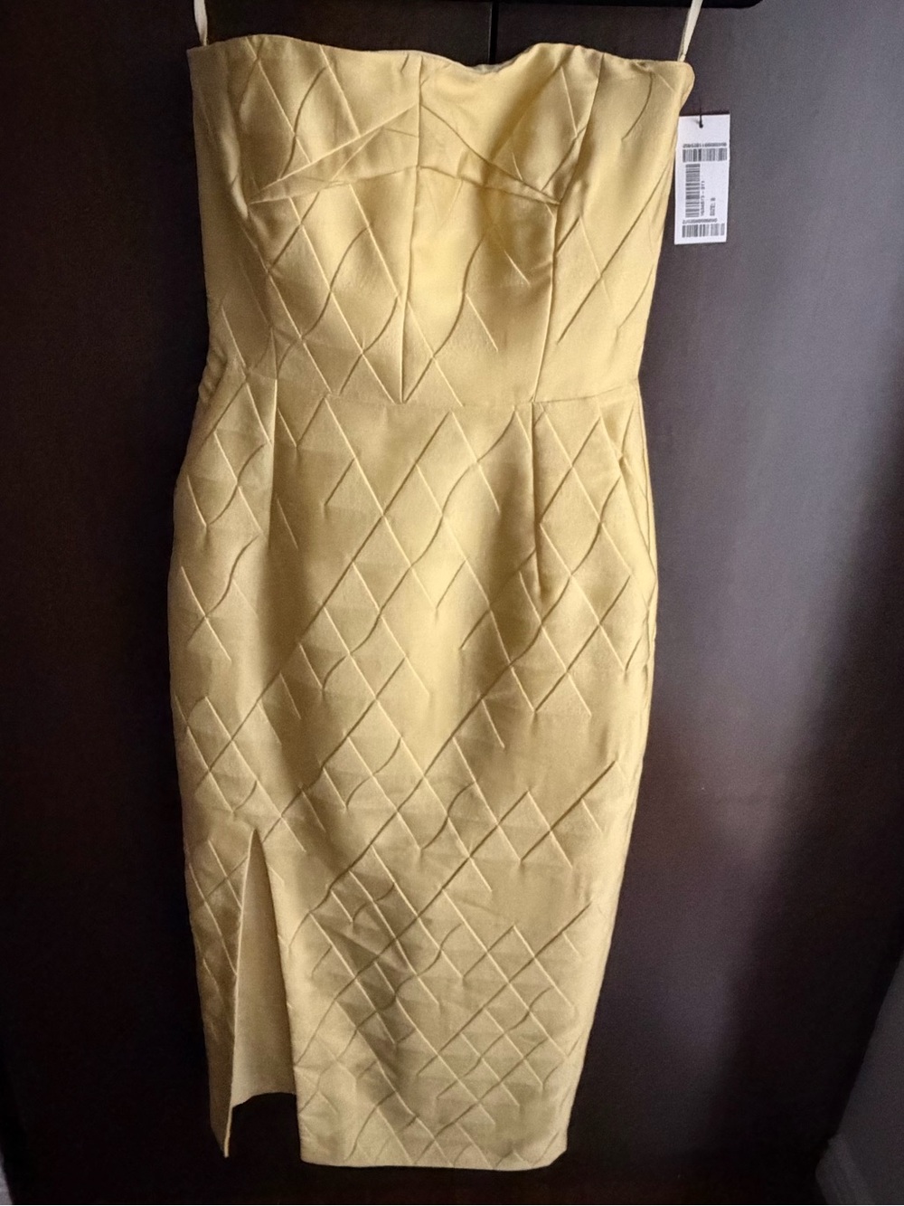 Emilia Wickstead Pola Strapless Cloquè-Jaquard Dress - Picture 5 of 11